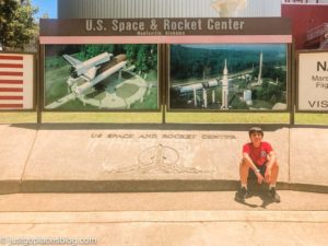 The Huntsville AL space center is the most popular attraction in town