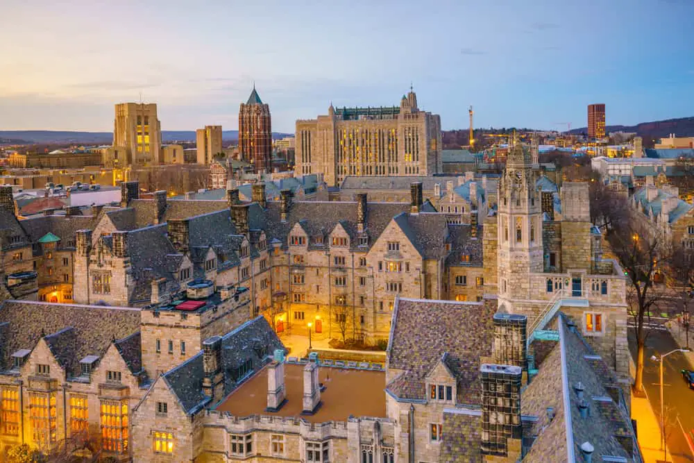 The Yale University campus