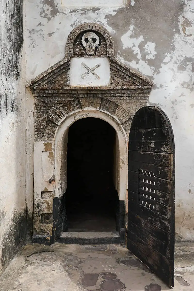Elmina Castle Death Cell for Rebellious Slaves