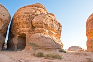 Madain Saleh has Nabatean tombs