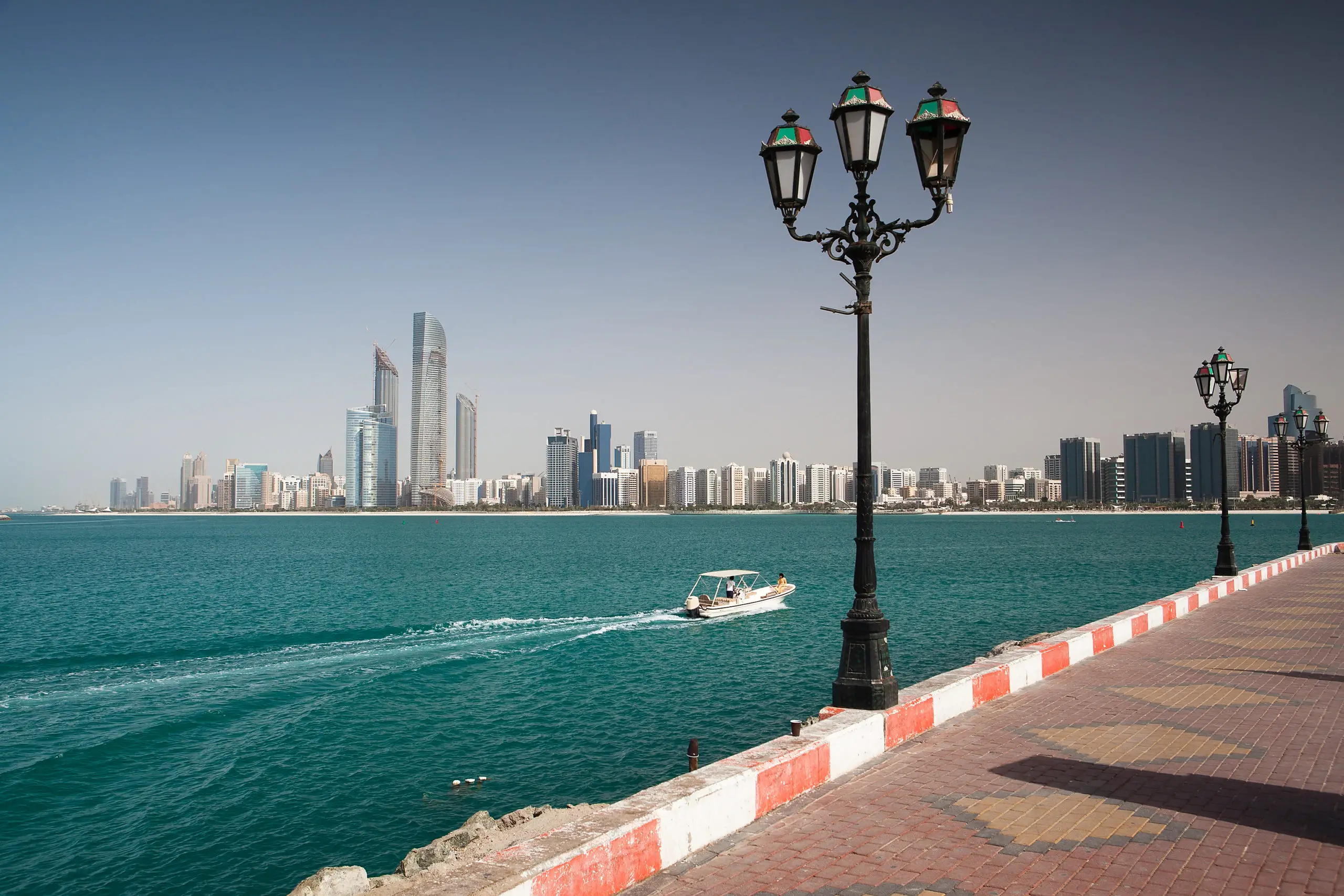 The Abu Dhabi Corniche