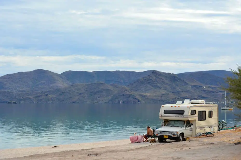 Camping in Baja California