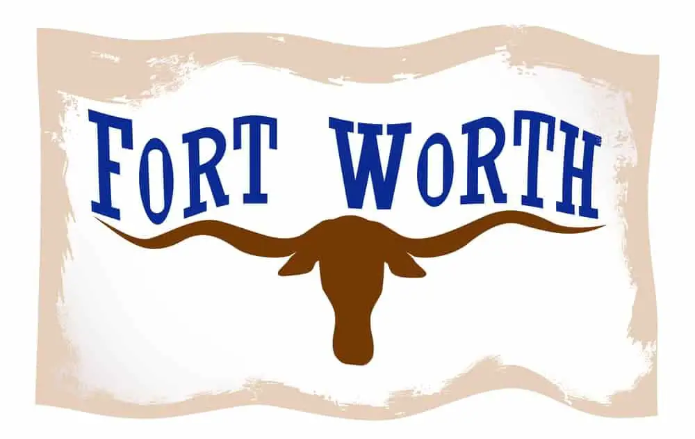 flag of Fort Worth.