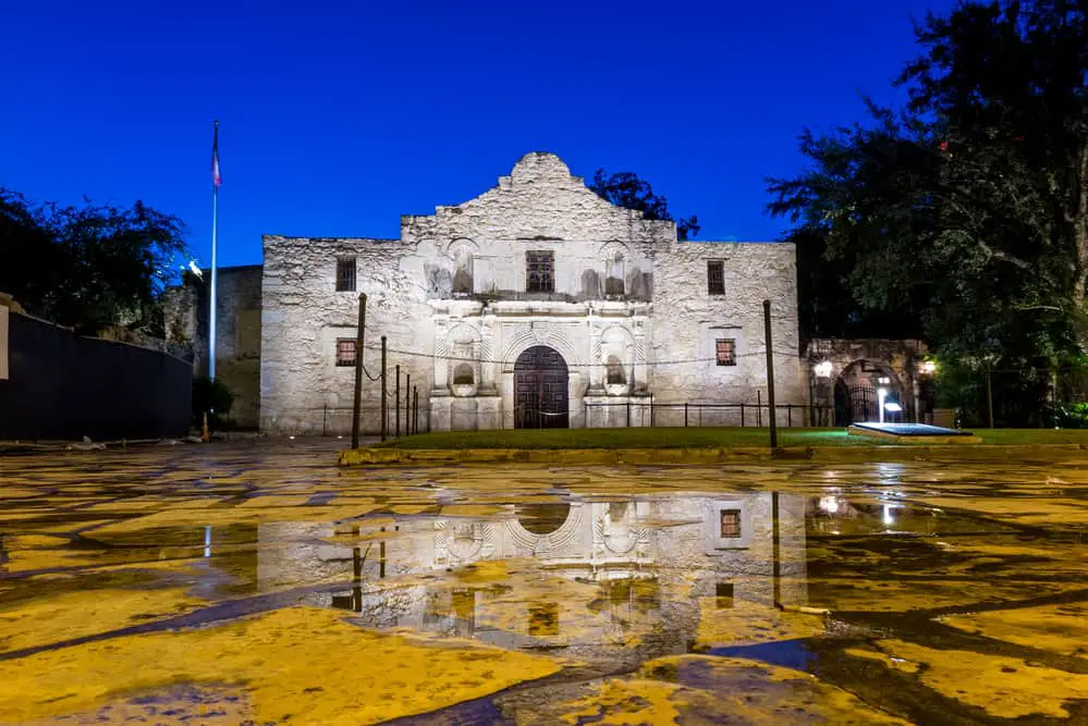 The Alamo in San Antonio Texas