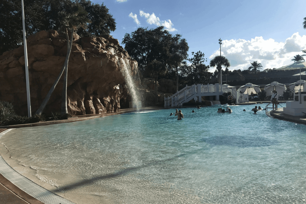 the pool at the Grand Floridian