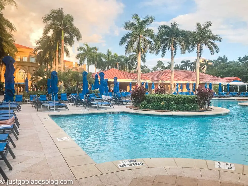 Ritz Carlton Naples Pool area