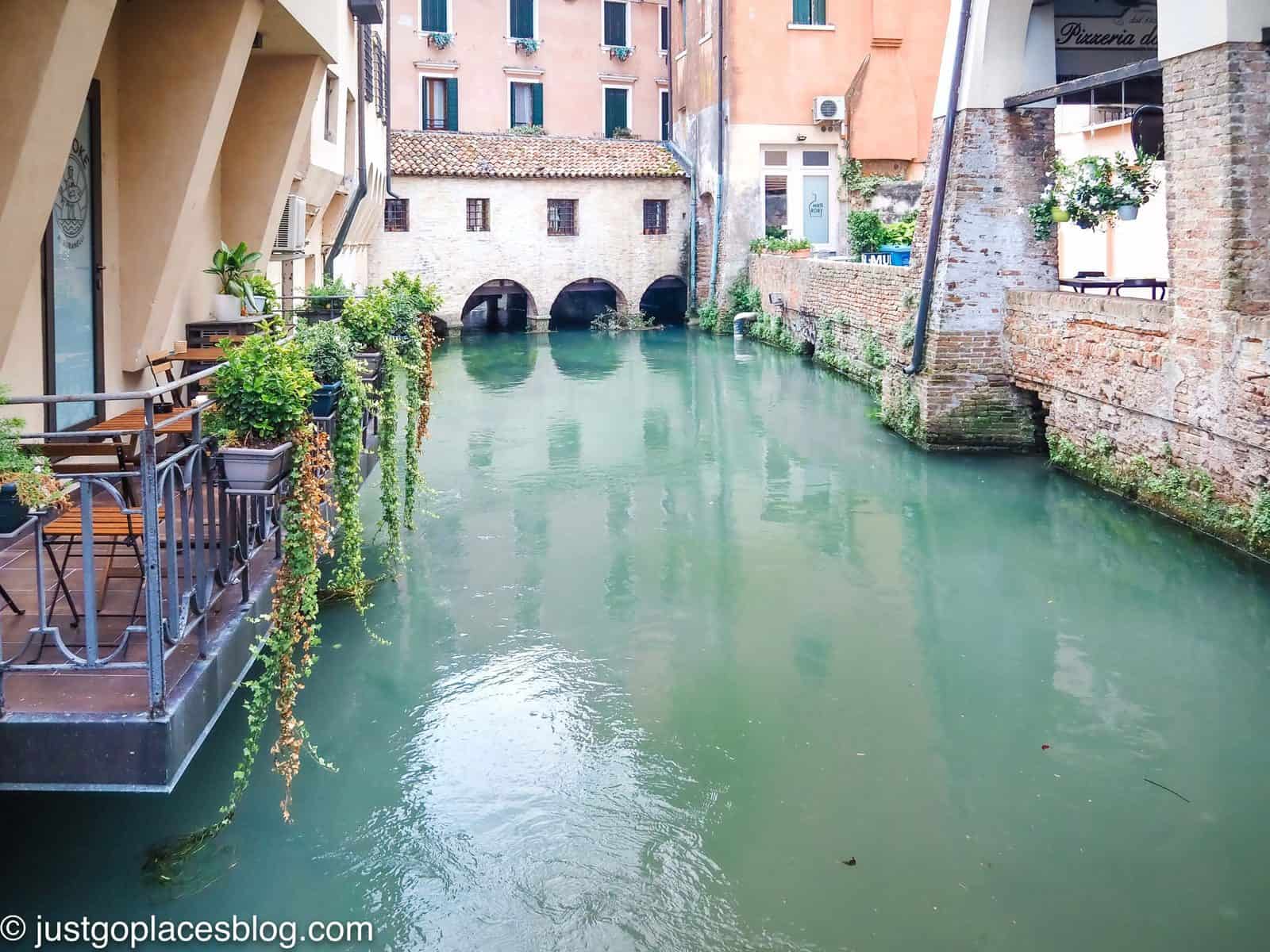 Treviso restaurant on a canal