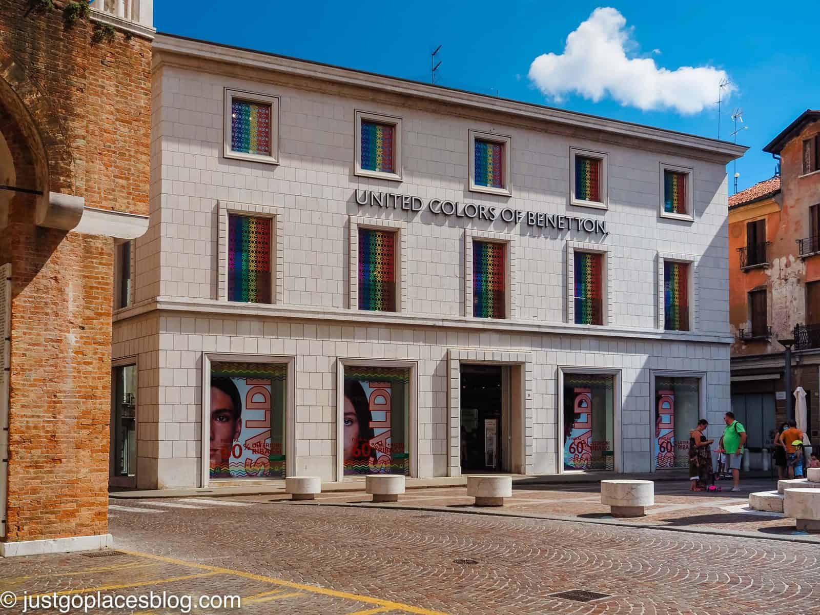 The Benetton flagship store in Treviso