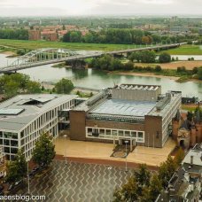 A view of John Frost Bridge in Arnhem