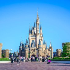 Cinderella castle at Tokyo Disneyland