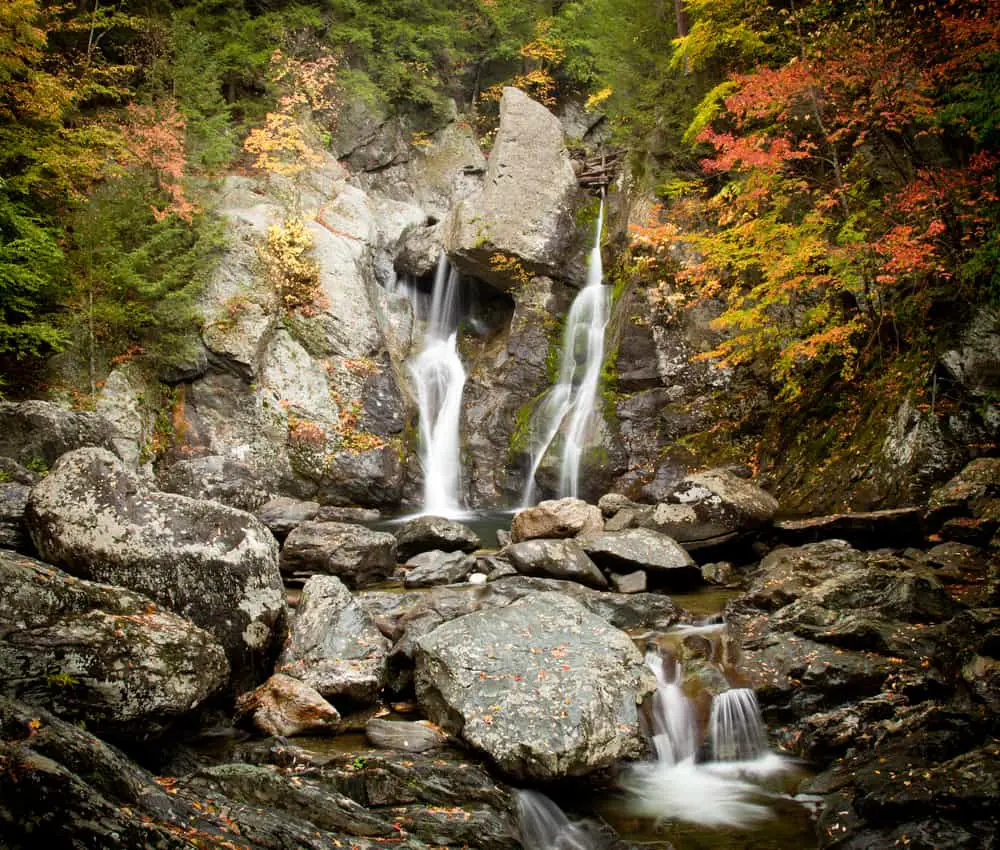 Bish Bash Falls in Massachusetts in the Berkshires