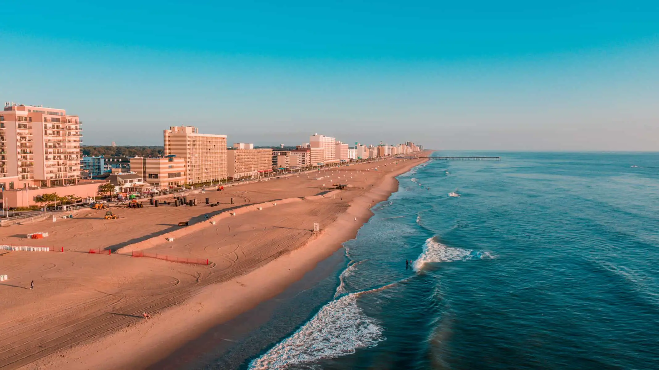 The wide and long Virginia Beach