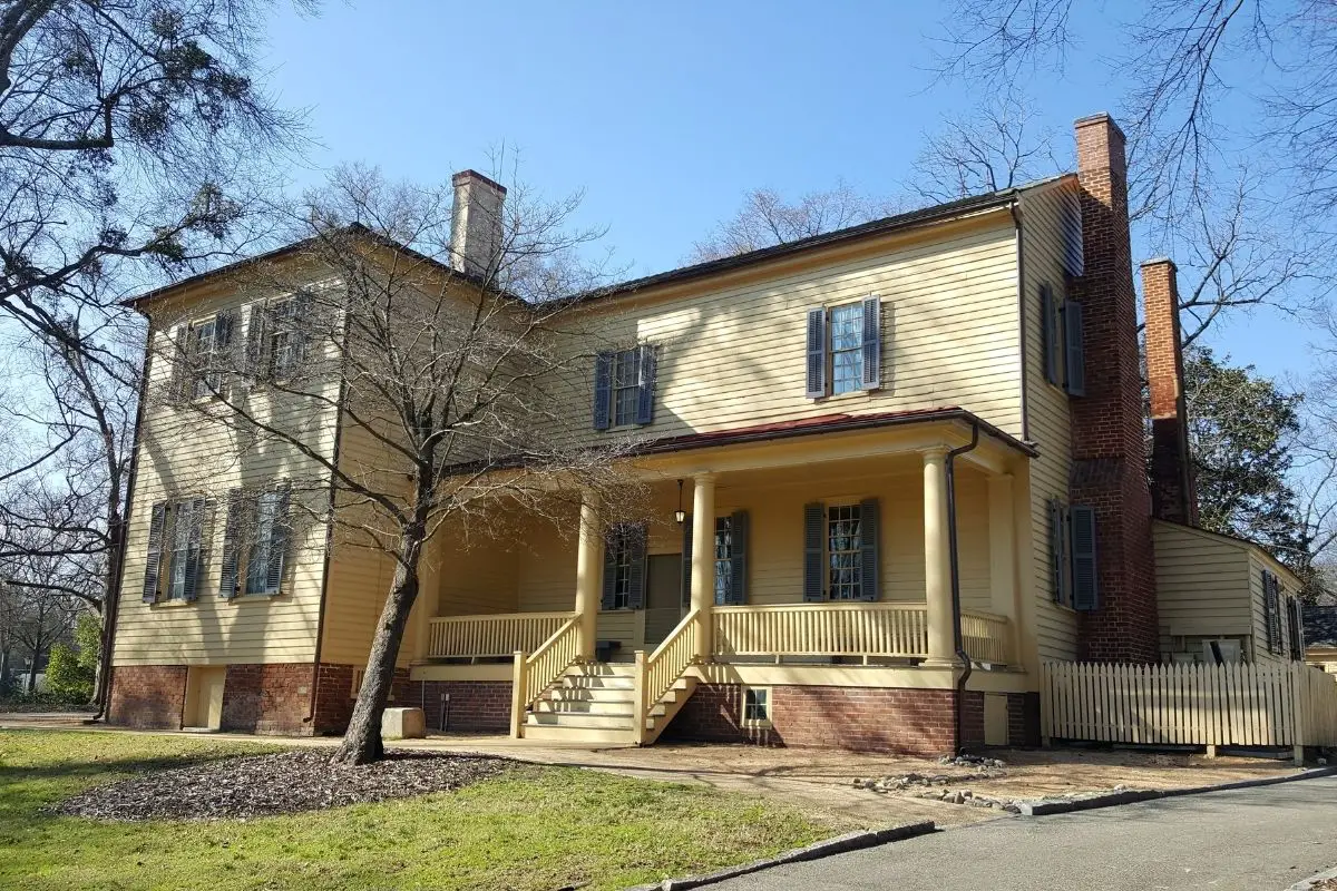 Mordecai Historic House in Raleigh North Carolina
