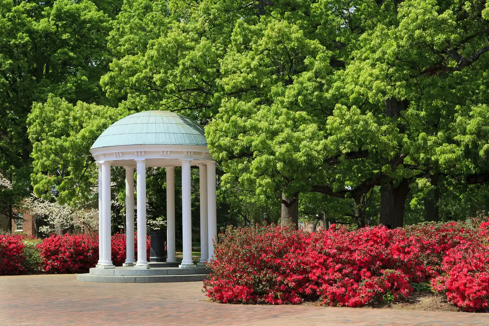 The Old Well at UNC Chapel Hill in North Carolina 