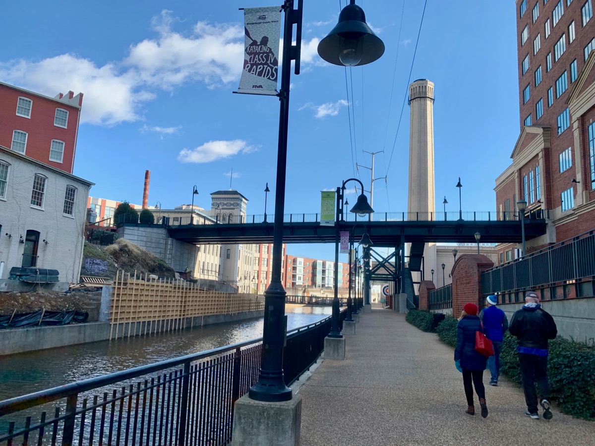 Canal Walk in Richmond Virginia