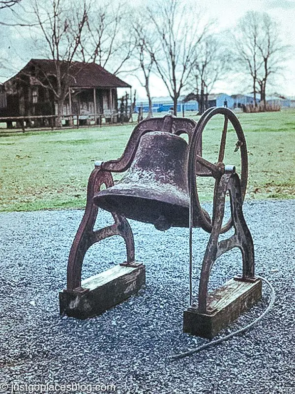 slave bell on a louisiana plantation