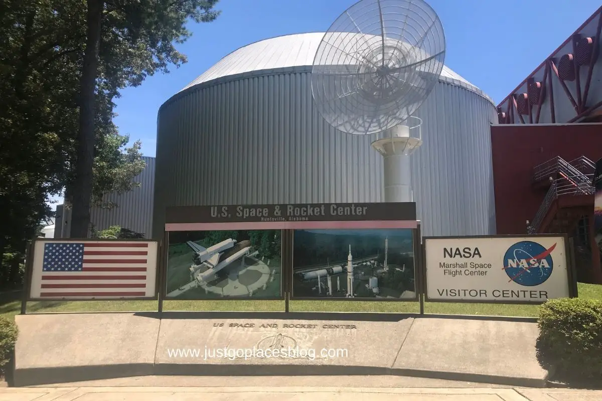 the NASA space museum in Huntsville AL