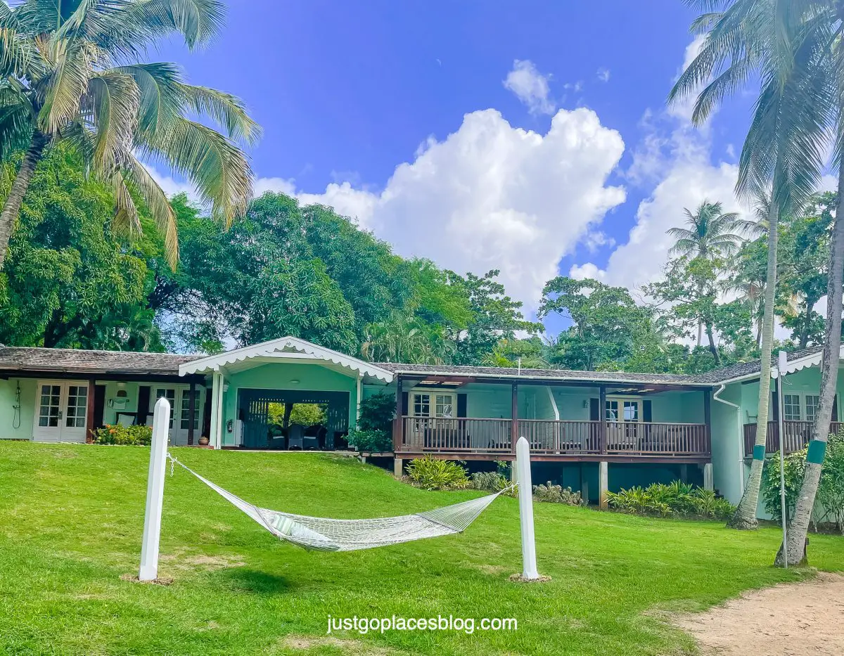 Ocean Villa and hammock at East Winds Resort St Lucia