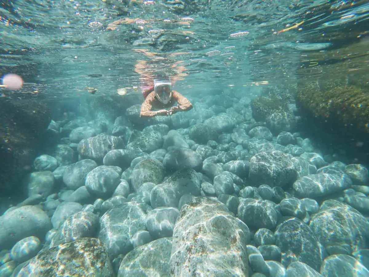 snorkeling in St Lucia