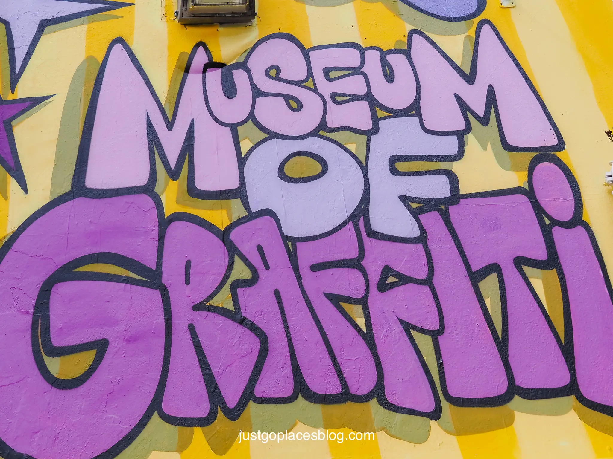 The Museum of Graffiti sign