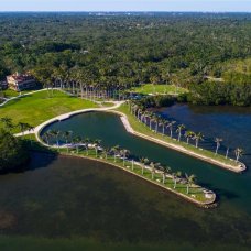 Deering Estate Aerial view