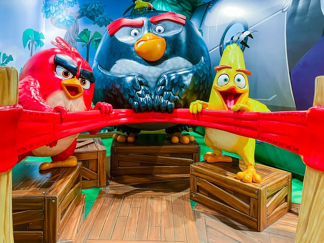 Angry Birds Mini Golf at the American Dream Mall