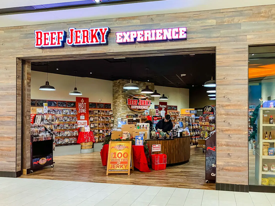 a store called the Beef Jerky Experience